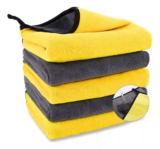 Set 5 Toallas Microfibra Ultra Absorbentes