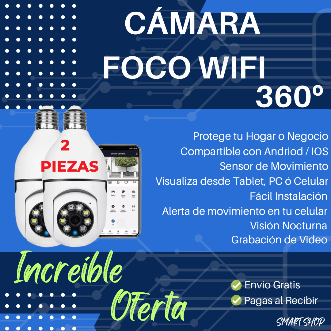 CÁMARA DE SEGURIDAD 360º - UP